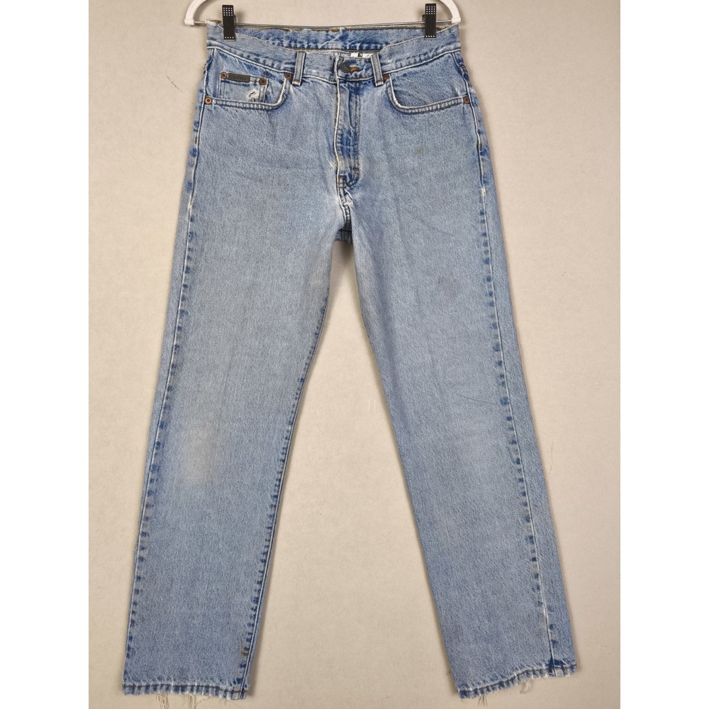 Vintage 90s Calvin Klein Jeans Womens 11 Made USA 100%‎ Cotton Mom Jeans